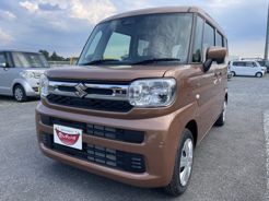スズキ スペーシア 三郷インター店  茶 CVT 排気量660cc 2WD