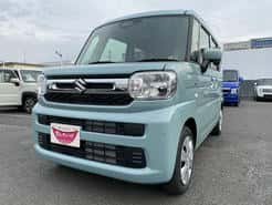 スズキ スペーシア 越谷バイパス店  青 CVT 排気量660cc 2WD