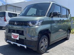 ミツビシ デリカミニ 三郷インター店  緑 CVT 排気量660cc 2WD