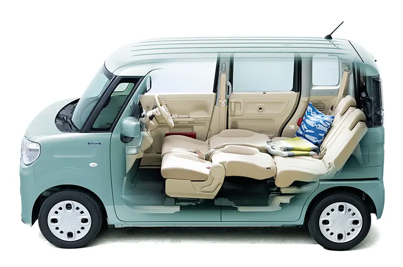 スズキ スペーシア　乗って帰れます スズキ・スペーシアが全面改良して第3世代に移行。スズキならではの軽