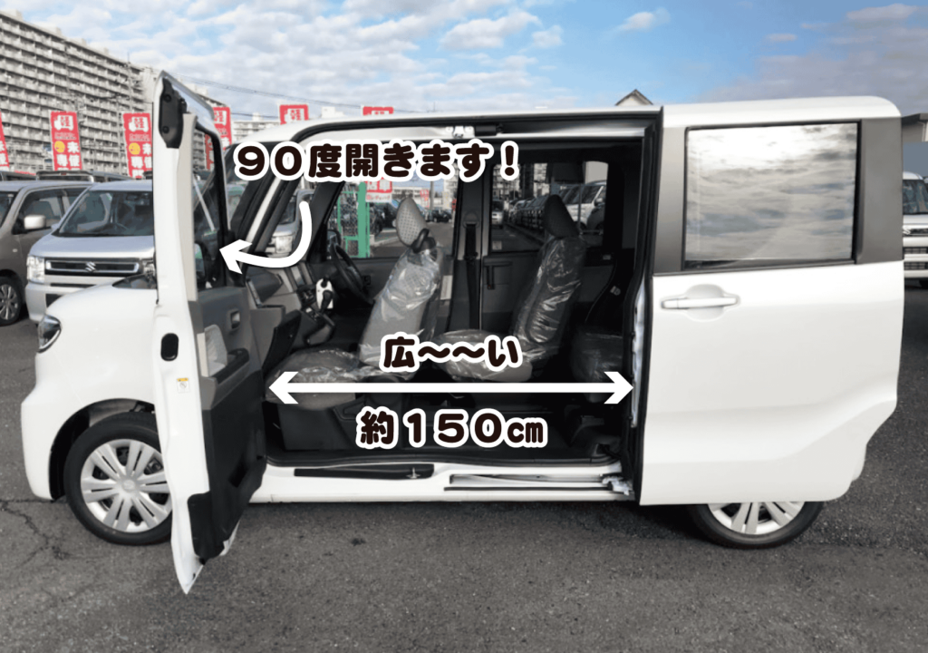 ダイハツタントには軽自動車初の機能が満載 その機能とは 新車 未使用車の知って得するクルマの知識