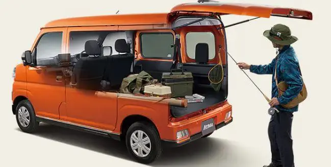 アトレーの荷室