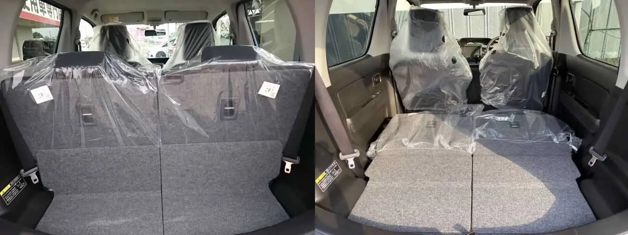 ワゴンR荷室
