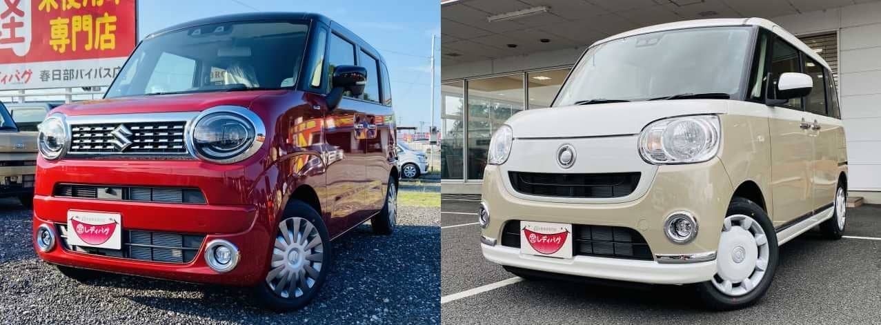 ワゴンrスマイルとムーヴキャンバス内装と使い勝手の比較 新車 未使用車の知って得するクルマの知識