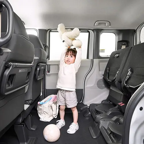 NBOXの車内