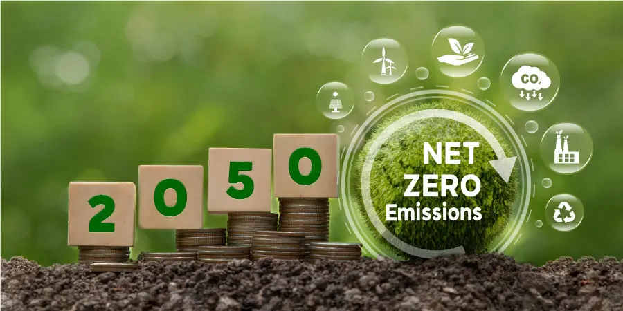 2050年CO₂ゼロイメージ画像