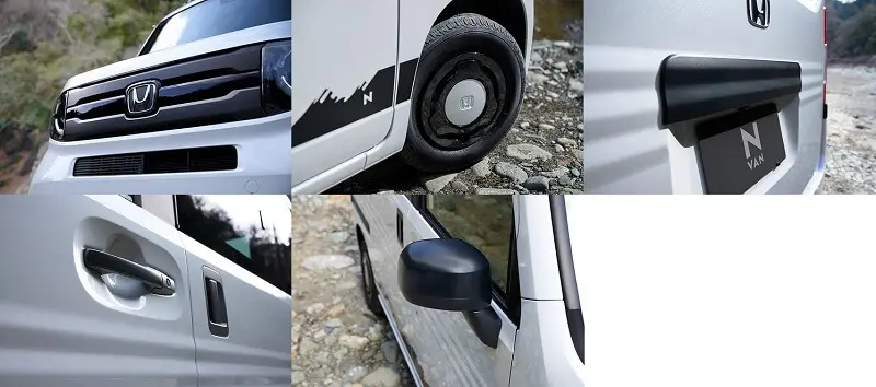 STYLE+ NATUREのエクステリア特別装備