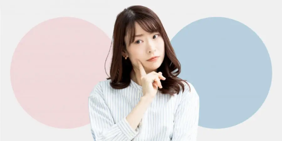悩む女性