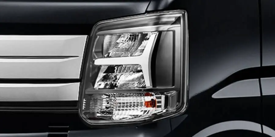 新型クリッパーリオのLEDヘッドランプ
