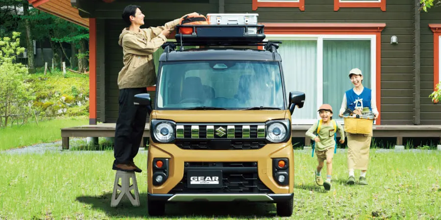 2024年】スズキ新型スペーシアギアが登場！よりスタイリッシュに