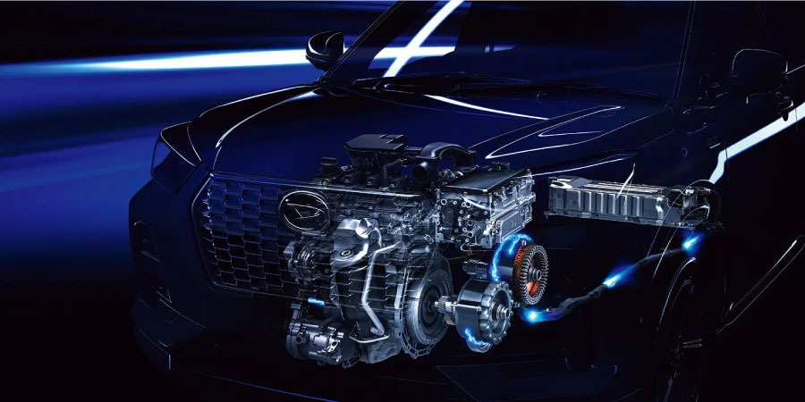 ダイハツが開発したハイブリッドシステムe-SMART HYBRID