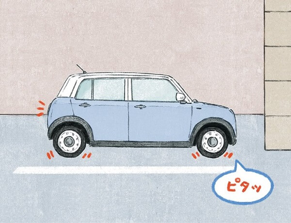 低速時ブレーキサポート作動イメージ