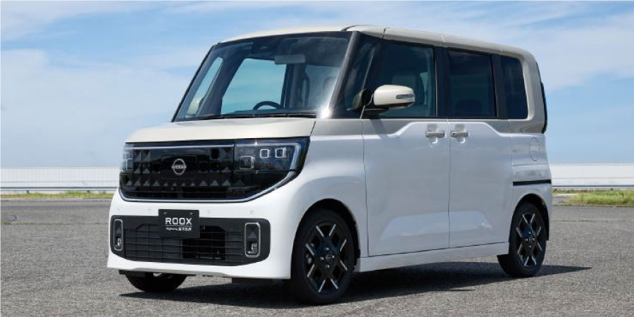 新型ルークス ハイウェイスターX_ホワイトパール_セラドングリーン_2トーン
