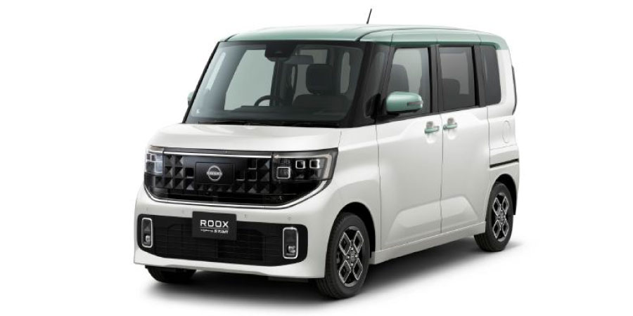 新型ルークス ハイウェイスター_ホワイトパール_セラドングリーン_2トーン