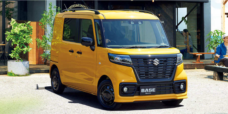 スズキ スペーシア ベース XF/アクティブイエロー(ZWH)