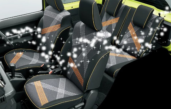 ジムニー車内 抗菌