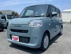 ダイハツ ムーヴキャンバス 三郷インター店  青 CVT 排気量660cc 2WD