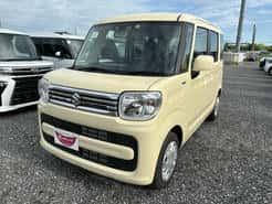 スズキ スペーシア 春日部バイパス店 未使用車 黄 CVT 排気量660cc 2WD