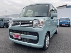 スズキ スペーシア 三郷インター店 未使用車 青 CVT 排気量660cc 2WD