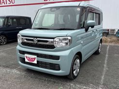 スズキ スペーシア 越谷バイパス店 未使用車 青 CVT 排気量660cc 2WD