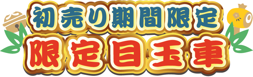 初売り期間限定 日替わり目玉車